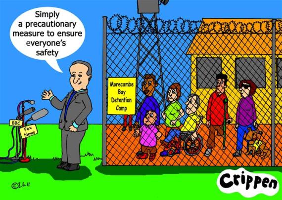 Crippen's Precautionary cartoon