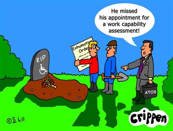 Crippen's Work Capability Assessment cartoon